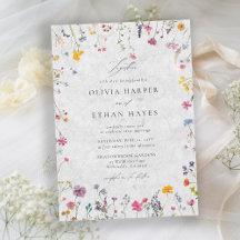 Pétala de Flor Silvestre Marfim Aquarela Casamento