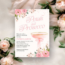 Pétalas de Arco-Íris Rosa e Prosecco Chá de Noiva