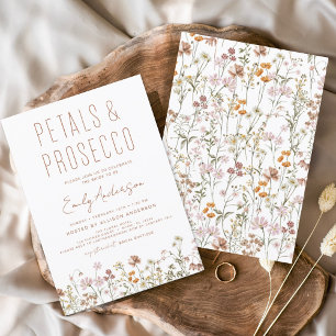 Convite Pétalas de Flores Selvagens e Chá de panela Prosec