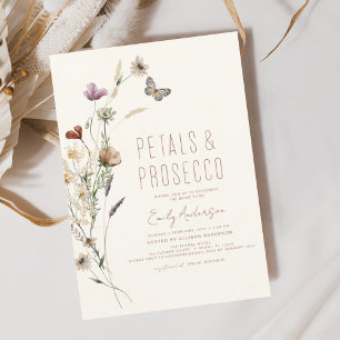 Convite Pétalas de Flores Selvagens e Chá de panela Prosec