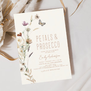 Convite Pétalas de Flores Selvagens e Chá de panela Prosec