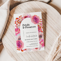 Pétalas & Prosecco Arco Floral de Verão Chá de Noi