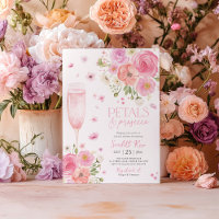 Petals Prosecco Chá de panela Amor Com Roxo De San