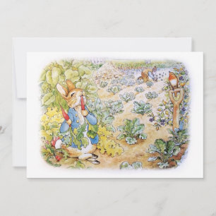 Convite Peter, o Coelho