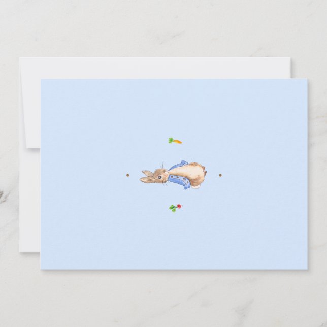 Convite Peter Rabbit (Frente)