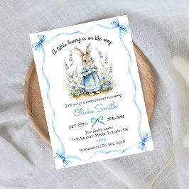 Convite Peter Rabbit Baby Shower Invitation