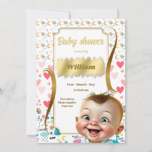 Convite Petit homme en vue!