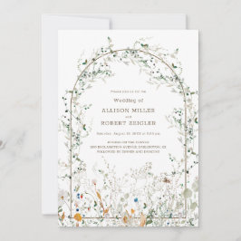 Convite Petite Wildflower Arch Invitation