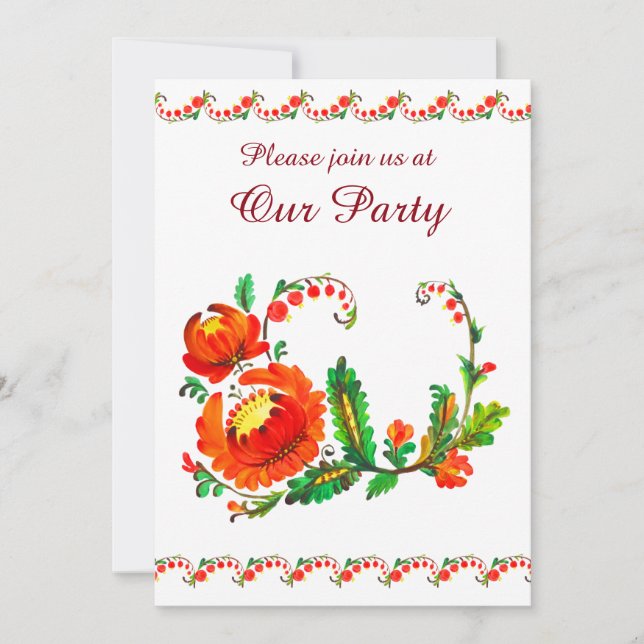 Convite Petrykivsky, partido ucraniano (Frente)