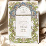 Convite Petunia Salva Data Vintage Art Nouveau por Mucha<br><div class="desc">Petunia Art Nouveau Vintage Salve os cartões de casamento de Alphonse Mucha em uma design floral, romântica e caprichosa. Os florescimentos vitorianos complementam os tipos clássicos de arte deco fonts. Introduza as suas informações personalizadas e está concluído. Se você quiser alterar a design, clique no botão azul "Personalizar". Muito obrigado...</div>
