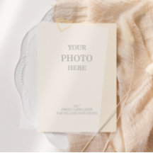 Photo Card for Vellum Save the Date