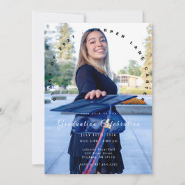 Convite Photo Graduation Invitation, Class of 2026