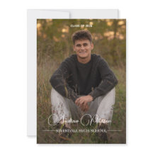 Photo Graduation Invitation, class of 2026