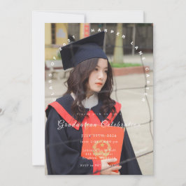 Convite Photo Graduation Invitation, Class of 2026
