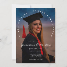 Convite Photo Graduation Invitation, Class of 2026 