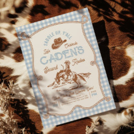 Convite Photo Rodeo Birthday Invitation