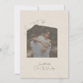 Convite Photo Save The Date 