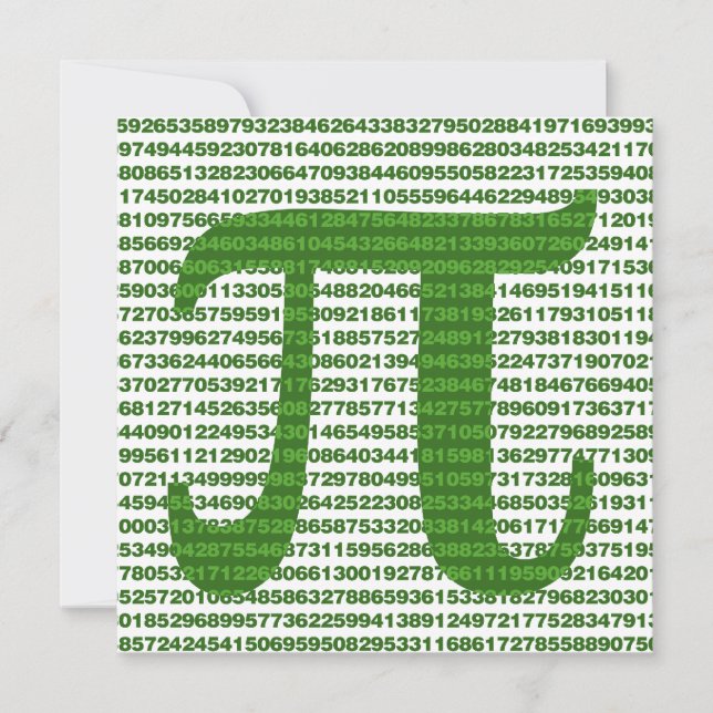 Convite Pi Dia 3,14 (Frente)