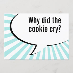 Convite piada do biscoito do pai