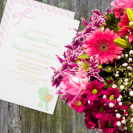 Convite Pickleball and Prosecco Bridal Shower