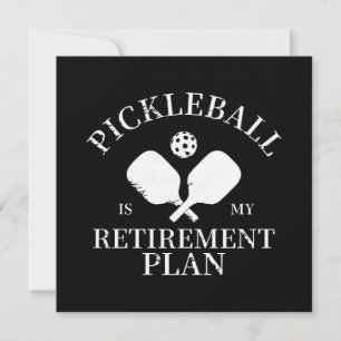 Convite pickleball é meu plano de aposentadoria
