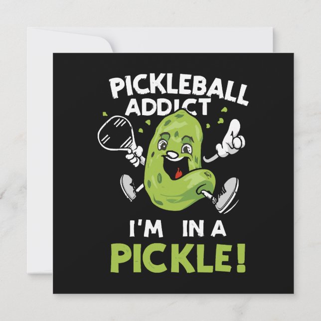 Convite Pickleball-Engraçado (Verso)