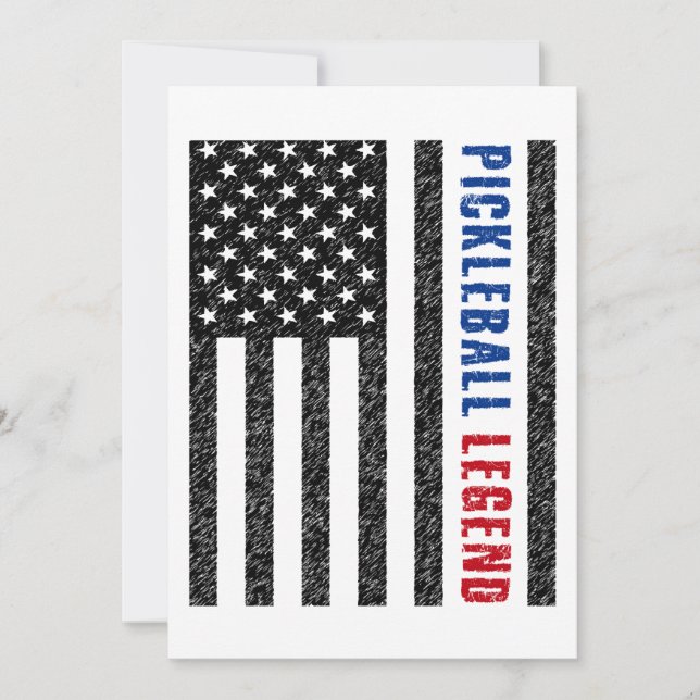 Convite Pickleball Legend EUA (Frente)