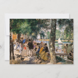 Convite Pierre-Auguste Renoir - Banho no Sena