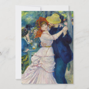 Convite Pierre-Auguste Renoir - Dança em Bougal