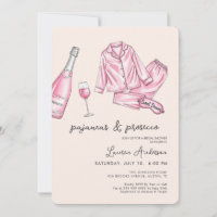 Pijamas cor-de-rosa e Chá de panela Prosecco
