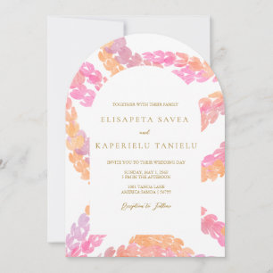 Convite Pikake Wedding