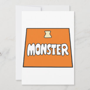 Convite Pikamee Costume, monstro