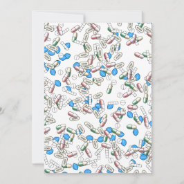 Convite Pill Sprinkles Pattern