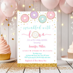 Convite Pimado Com Amor Dourado Pasta Pink