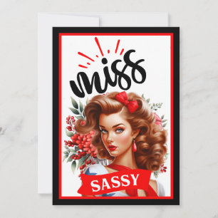 Convite Pin-up Fofa_ Senhorita Sassy