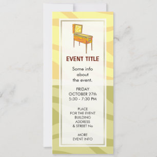 Convite Pinball Machine