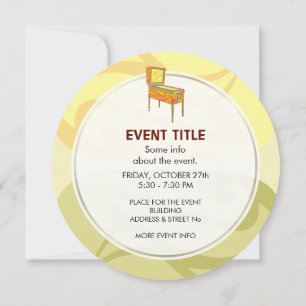 Convite Pinball Machine