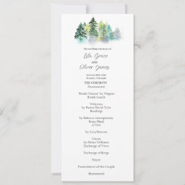 Convite Pine Crest para Casamento