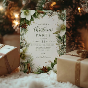 Convite Pine Greenery Elegance