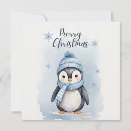 Convite "Pinguim Fofo"