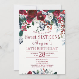 Convite Pinheiro-de-bambu-bororal verde inverno doce dezes