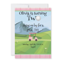 Pink Golf 2nd birthday