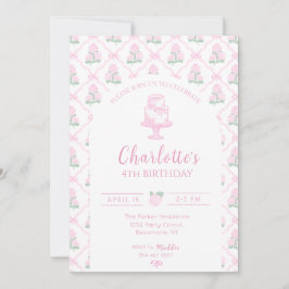 Convite Pink & Green Hydrangea Trellis with Bows