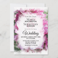 *~* Pink Peony Painting Artística AR1 Casamento