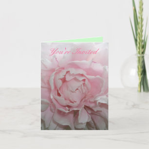 Convite Pink Peony Weditation
