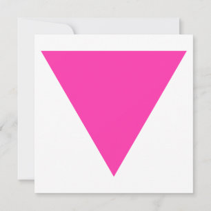 Convite pink triangle