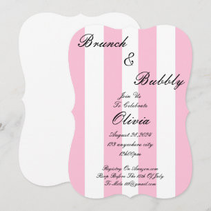 CONVITE PINO DE CHÁ DE PANELA BRUNCH E BUBBLY
