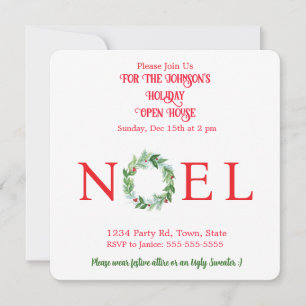 Convite Pintada manualmente Aquarela Inverno