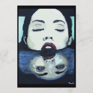Convite Pintura 'Como Acima, Assim Abaixo' em uma Pequena 