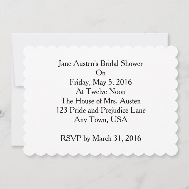 Convite Pintura da borboleta por Julia Hanna (Verso)